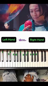 🥰Reposting this again. Piano tutorial of mingle game song in the squid game 🤗🤗 | Pianogoddess Academy
