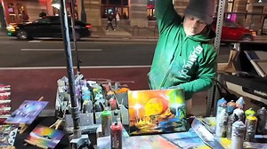 11K views · 128 reactions | He did this in 3 minutes #art #streetart #philly #philadelphia | The Philly Captain | Facebook