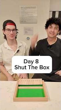 What a game!! Day 8 of Shut the Box #game #challenge #funny #fypシ