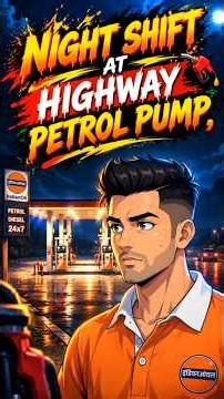 Night Shift At Highway Petrol Pump ⛽💀 | (6 Rules To Survive) #horrorstories #horror #short