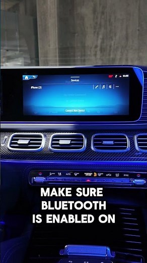 MBUX Bluetooth Connection- Mercedes-Benz How To