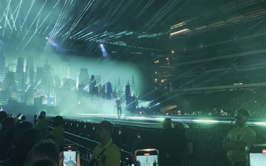 4K HDR | The Weeknd - Less Than Zero Live | After Hours til Dawn Tour | 费城林肯金融球场