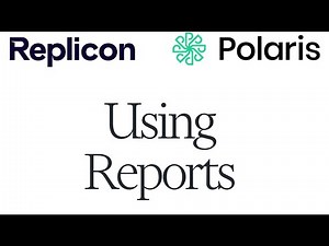 How to Use Reports in Replicon and Polaris