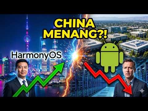 HarmonyOS vs Android 2026: China Sudah Menang? Ini yang Google Sembunyikan!