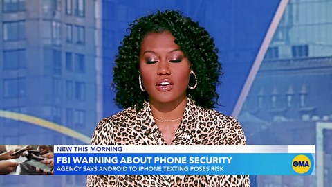 Warning from FBI to iPhone and Android phone users