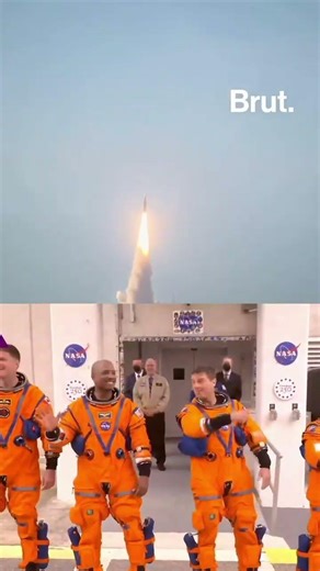 Le décollage de la première mission lunaire habitée depuis plus de 50 ans.