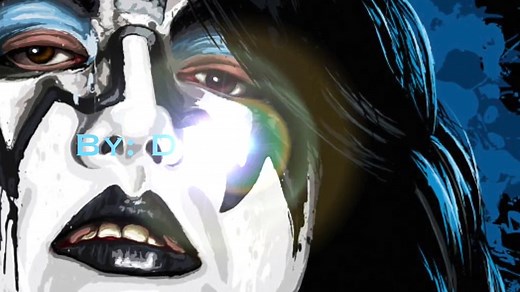 KISS // Ace Frehley "The Spaceman"  Tutorial de Maquillaje / Makeup Tutorial.