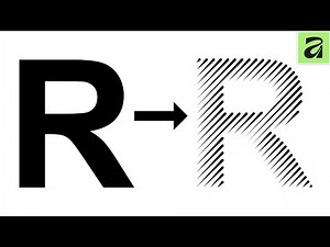 Create a Line Letter Logo Using Affinity Shape Builder Tool