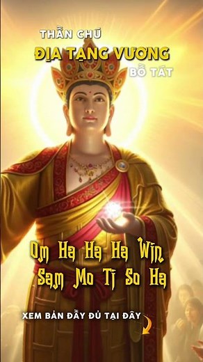 Tán thán Địa Tạng Vương Bồ Tát #kinhdiatang #diatangvuongbotat