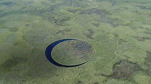 Mysterious rotating island spins like a giant eye in Argentina's delta