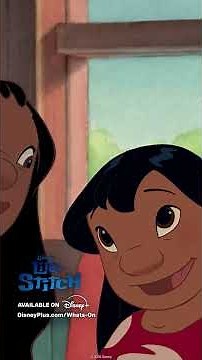 Lilo meets Stitch for the first time 🤝💙