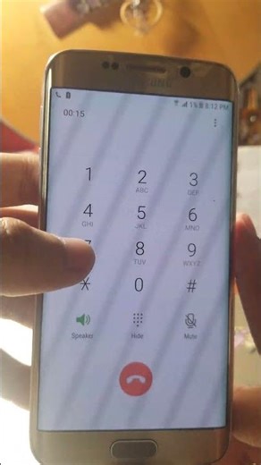 Samsung Galaxy S6 edge calling has battery empty! #shorts