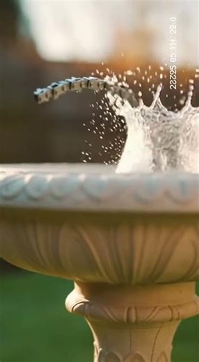 Cat's Chainsaw Chain EXPLODES Bird Bath!
