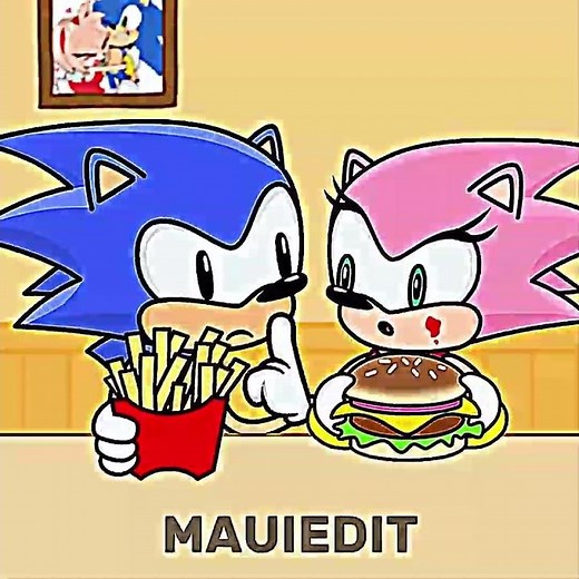 SHIN SONIC KISSED AMY?! 😱💖 #sonic #animation #edit