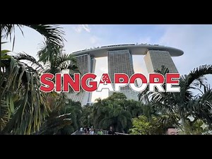 Singapore Top Attractions - Gardens By The Bay, Garden Rhapsody, Marina Bay, Spectra Water Show