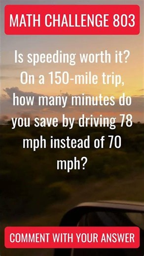 Math Challenge 803