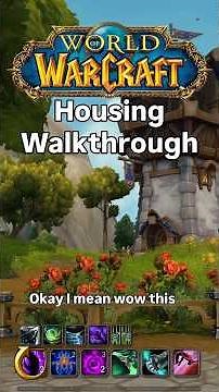 Player Housing First Look | WoW Midnight Gameplay & Customization Preview | #worldofwarcraft