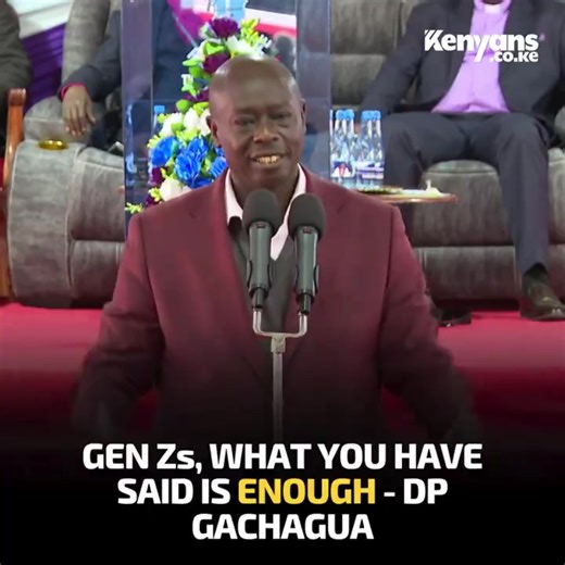 8.4K views · 178 reactions | Message from Number 2 to Gen Zs. Follow us on WhatsApp: https://whatsapp.com/channel/0029VaZqbUNJ93wOOo2OX03n | Kalenjins Online | Facebook