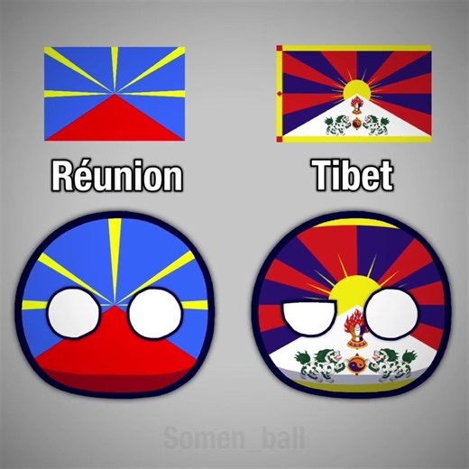 Countries With Similar Flags? 💀 (part3) | #countryballs