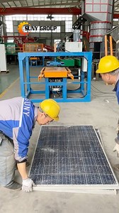 2.7M views · 19K reactions | Want to Recycle Solar Panels? Start from This Frame Removing Machine! ♻️ #solarpanelrecycling #solarrecycling #solardeframer | Suny Machinery | Facebook