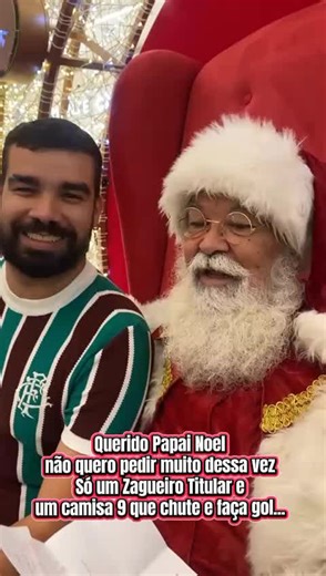 Papai Noel e os Desejos de Futebol