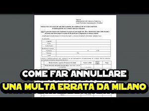 Multa dal comune di Milano errata, cosa fare? Ecco la procedura