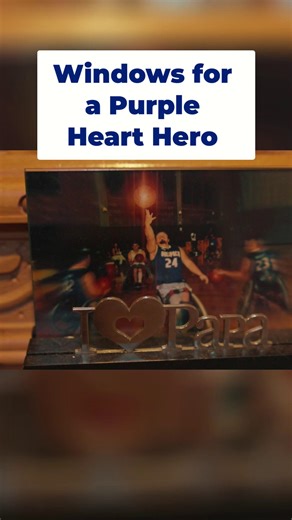 Some sacrifices change everything. Honoring a Purple Heart means recognizing courage, resilience, and service that continues long after duty ends. Respect is shown through action. 💜 Gifting this US Marine brand new windows was the least we could do this past Veterans Day for Semper Cares Project Alpha-Alpha. Thank you for your service 🎖️ #SemperCares #PurpleHeart #VeteranHonor #ServiceWithRespect #VeteranOwned #WoundedWarrierFoundation