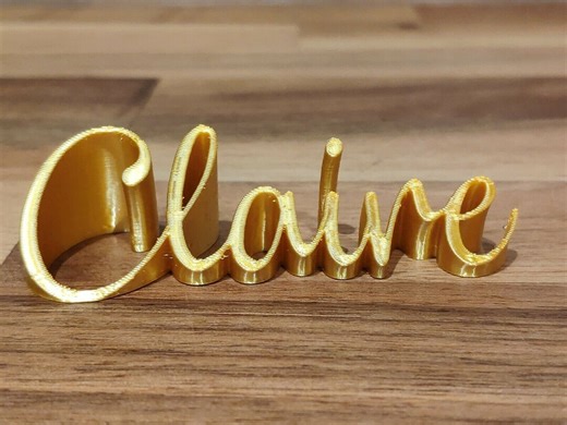 Buy 3D Wedding Name Tag, Personalized Place Setting, Handmade PLA Plastic Online in India - Etsy