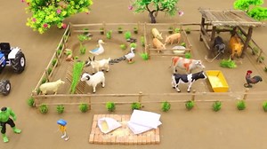 DIY Mini Tractor With Wooden Trolley For A Creative Experiment