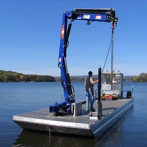 [Hot Item] Lifting Arm Small Crane Boat Marine Deck Cranes Knuckle Boom Crane