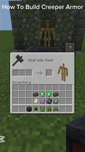 How To Build Creeper Armor 🧨 💥