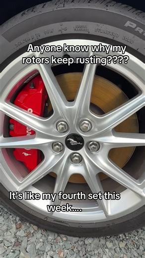 Mustang Rotors Keep Rusting? It's a Joke!