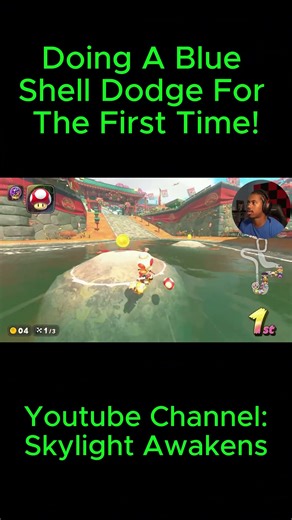 Doing A Blue Shell Dodge For The First Time!