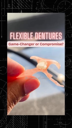 Dr Kriti Kaushik on Instagram: "Flexible dentures look great, but smart prosthodontics is knowing when to use them and when not to. Esthetics matter — biomechanics matter more✨ #FlexibleDentures #Prosthodontics #DentalPG #ClinicalDentistry #DentalReels"