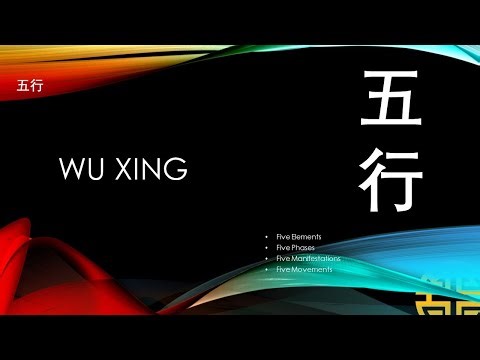 Wu Xing, five elements
