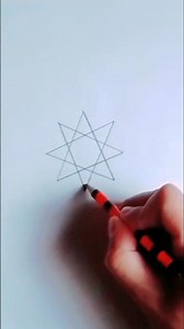 رسم هندسي سهل وبسيط simple and||3D✓|easy geometric drawing #karim_tv