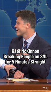 Kate McKinnon Breaking People on SNL for 5 Minutes Straight! | WatchMojo