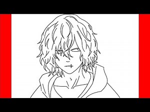 Comment dessiner Shigaraki Tomura de My Hero Academia