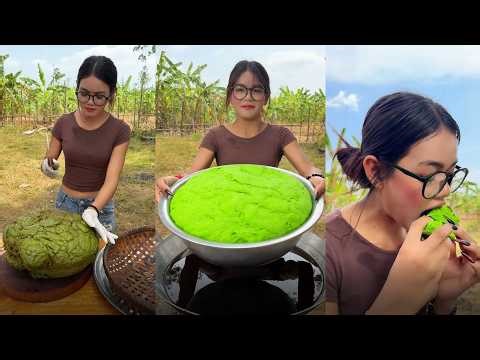 Amazing cooking deep fried cake recipe