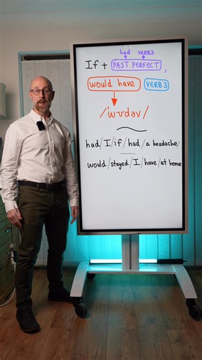 81K views · 1.1K reactions | The Third Conditional!When do we use it?...