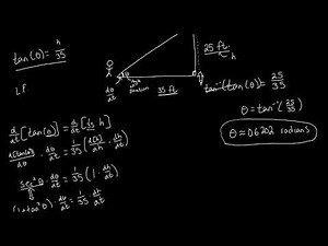 Section 4.1 Related Rates Problem 9