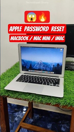Reset Any Apple Macbook - iMac - MacMini Password 😱🔥 #techwithaadi #shorts