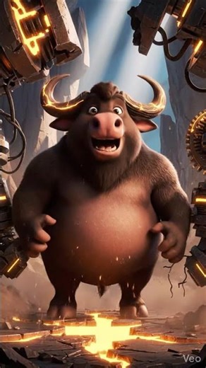 Buffalo Hero 🐃 | 3D Cinematic Animated Short | Pixar Style Power Story #tototv #buffalo