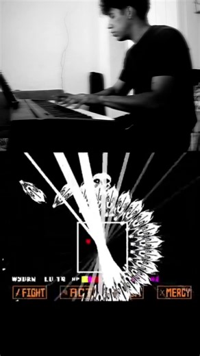 ultra Sans #piano #undertale #megalovania #games