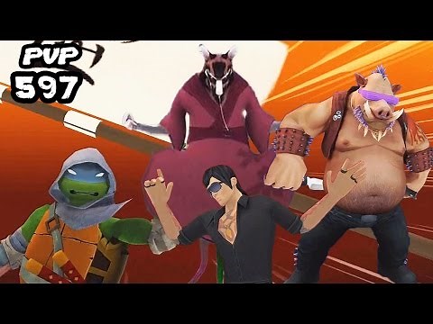 TMNT Legends PVP 597 (Leonardo Vision Quest, Bebop Movie, Master Splinter, Hun)