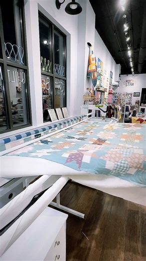 3.9K views · 83 reactions | Eleven quilts in thirteen days! 拾 As y’all know, @quiltfolk came to photograph the shop this week for the Georgia issue, and we’ve been working close to round the clock in anticipation finishing your Christmas quilts and several new samples so they could all get hung in time. It was a marathon, and it was totally worth it!  (Oh and that massive tshirt quilt in the middle was 114” square!) | String & Story | Facebook
