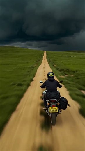 Riding Through the Rain 🌧️ | Peace on Two Wheels#relax