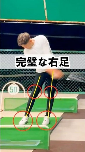 見てるだけでアイアンが上達する動画。アイアンが下手な人は絶対に見てください #WGSL #ベタ足スイング #前倒し