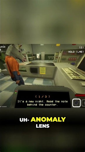 What The Anomaly Lens Reveals Will Shock You #HorrorGame #Shorts