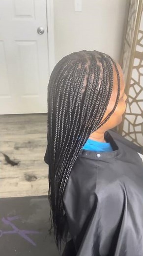 Knotless Braids Are My New Fave! 😍 (No Pulling, Just Slay) #braids #hairstyles #hairstyle #haircare